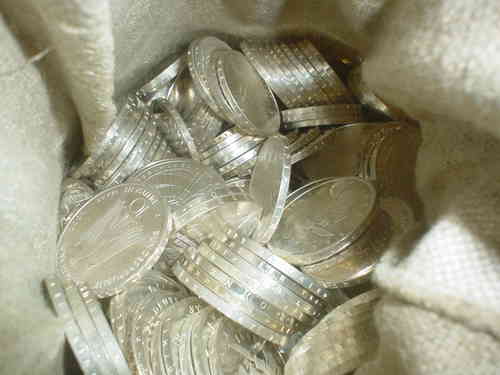 100 x 10 DM Silber 1998/2001